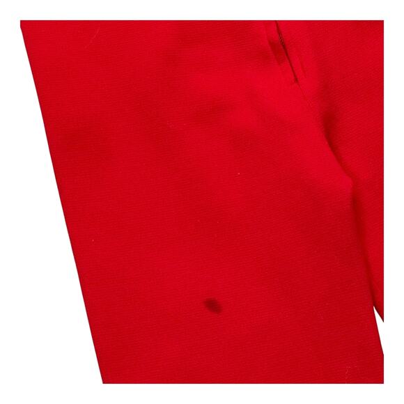 Vintage Toddler Red Romper 1960s–70s Handmade Zip Front Snow Bunny Size 2T–3T - Picture 6 of 8